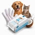 FreshPaw waterless pet grooming gloves for dogs and cats