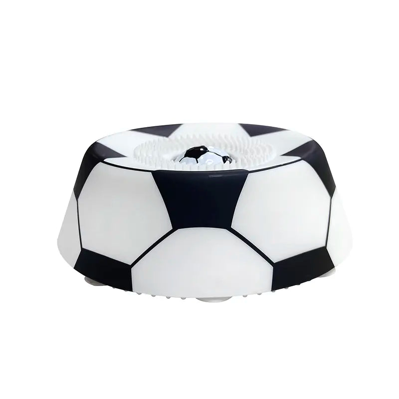 Suction cup dog bowl for no spill feeding and drinking