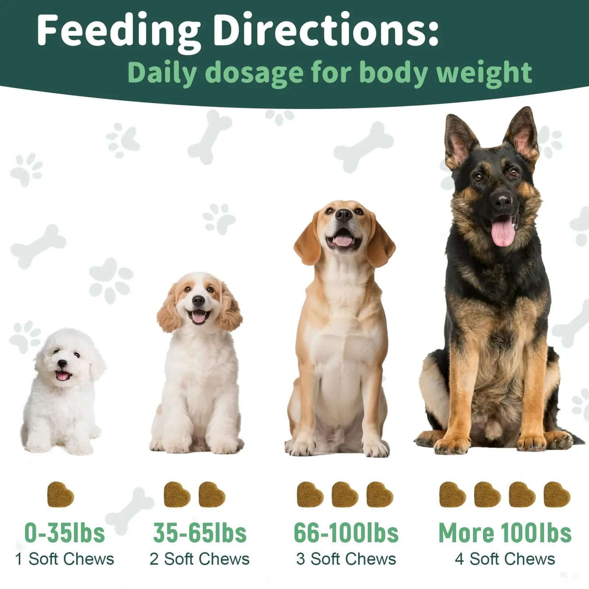 PawBuddies natural flea and tick soft chews for daily dog care