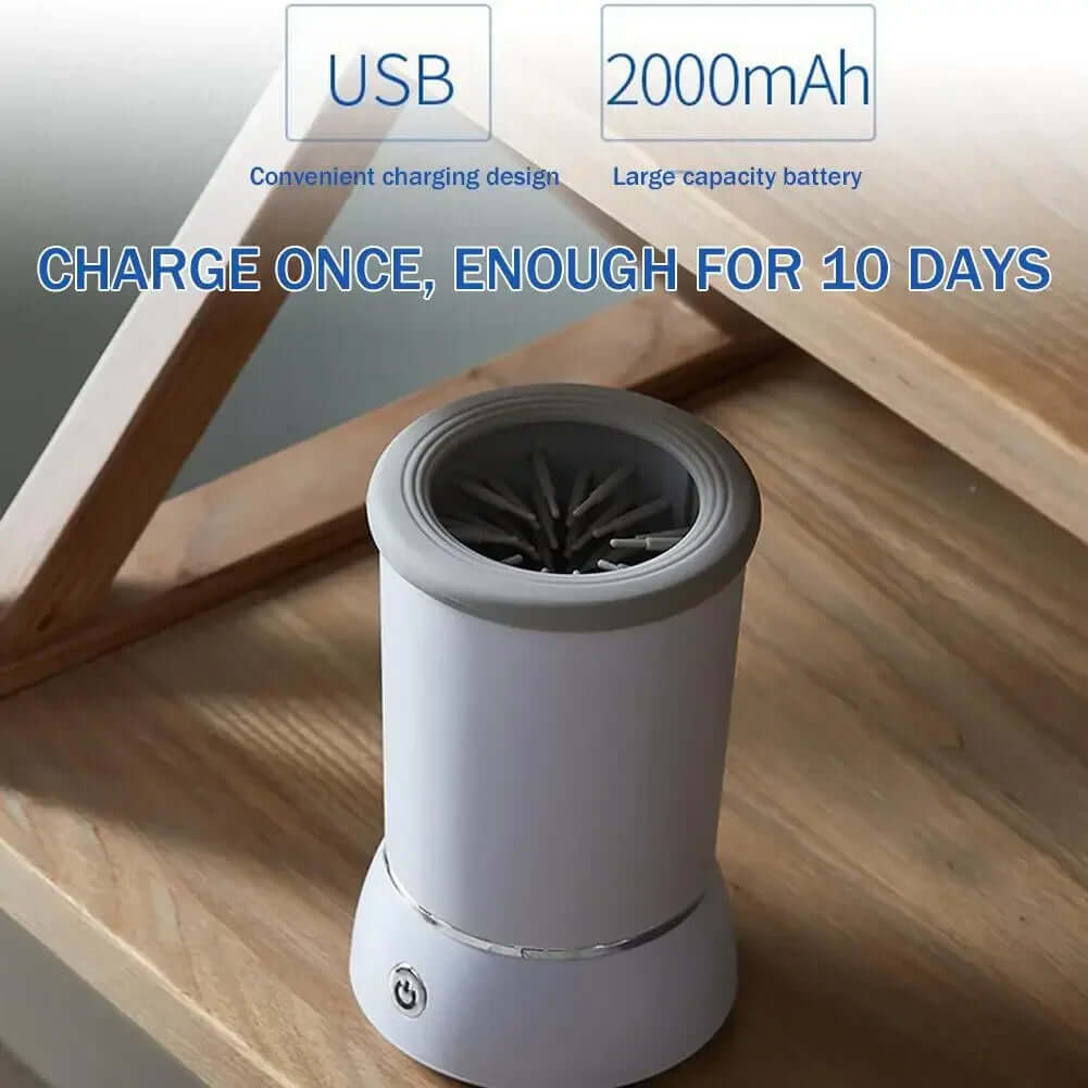 Electric dog paw washer – USB rechargeable automatic paw cleaner for dogs and cats by PawBuddies™